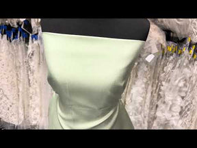 Dupion en satin de polyester menthe - Clarté (P967)