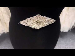Applique en cristal brodée – Delphin