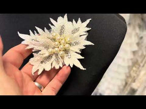 Applique en cristal brodée - Laverna
