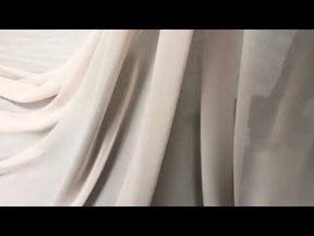 Cappuccino Polyester Georgette - Silhouette