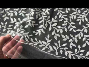 Dentelle ivoire à paillettes - Simeon TU0061