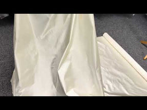 Satin duchesse de soie ivoire pâle - P755