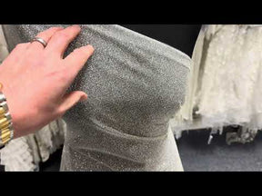 Tulle pailleté ivoire - Salute