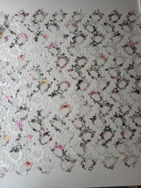 Dentelle Imprimée Multicolore - LB2003