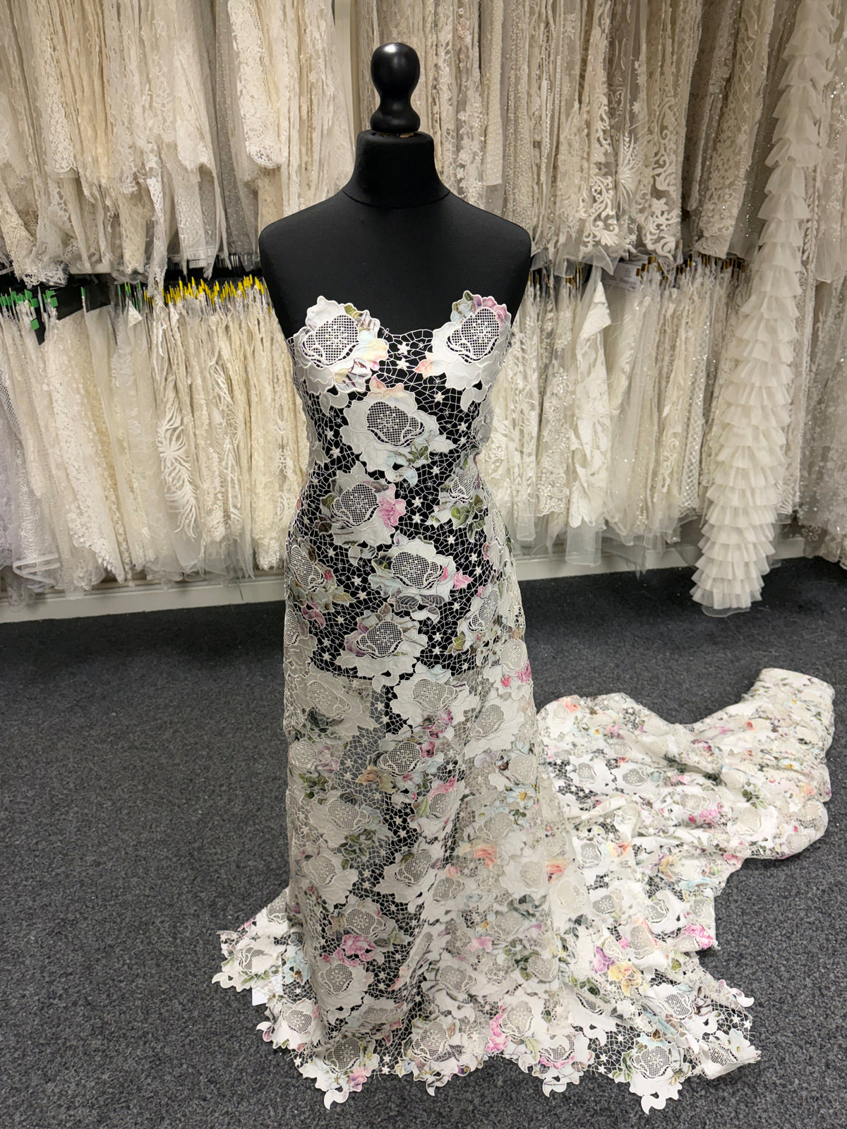 Dentelle Imprimée Multicolore - LB2003