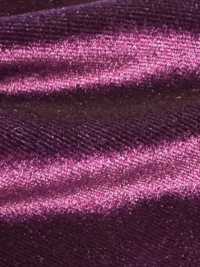 Purple Stretch Silk Velvet - Cozy