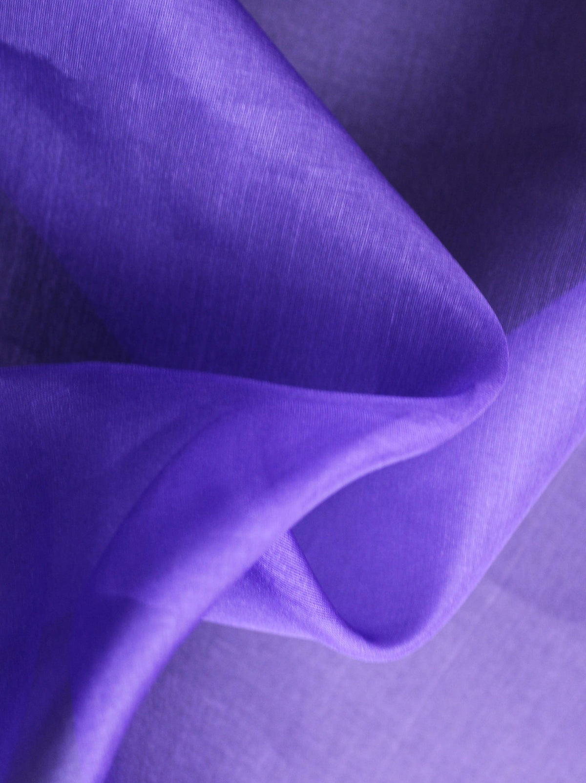 Organza de soie violette - P769