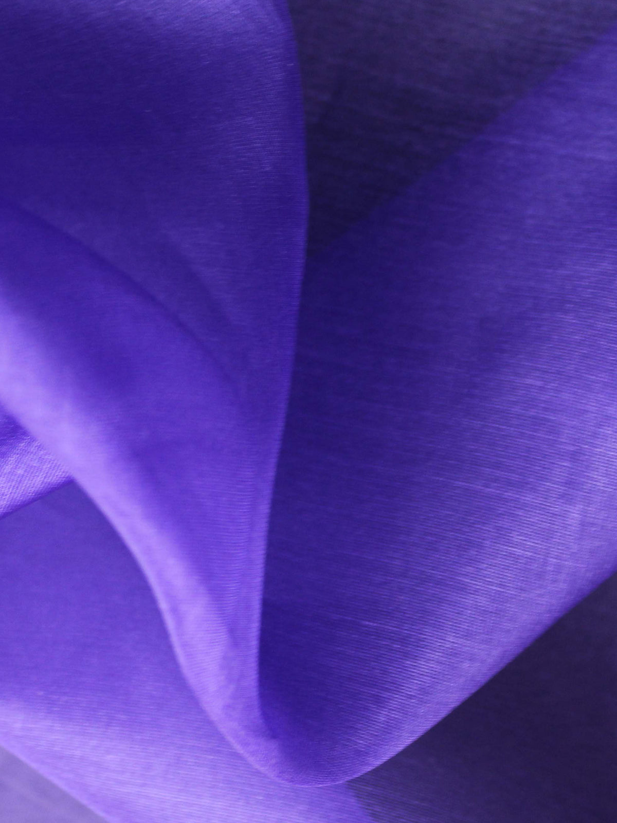 Organza de soie violette - P769