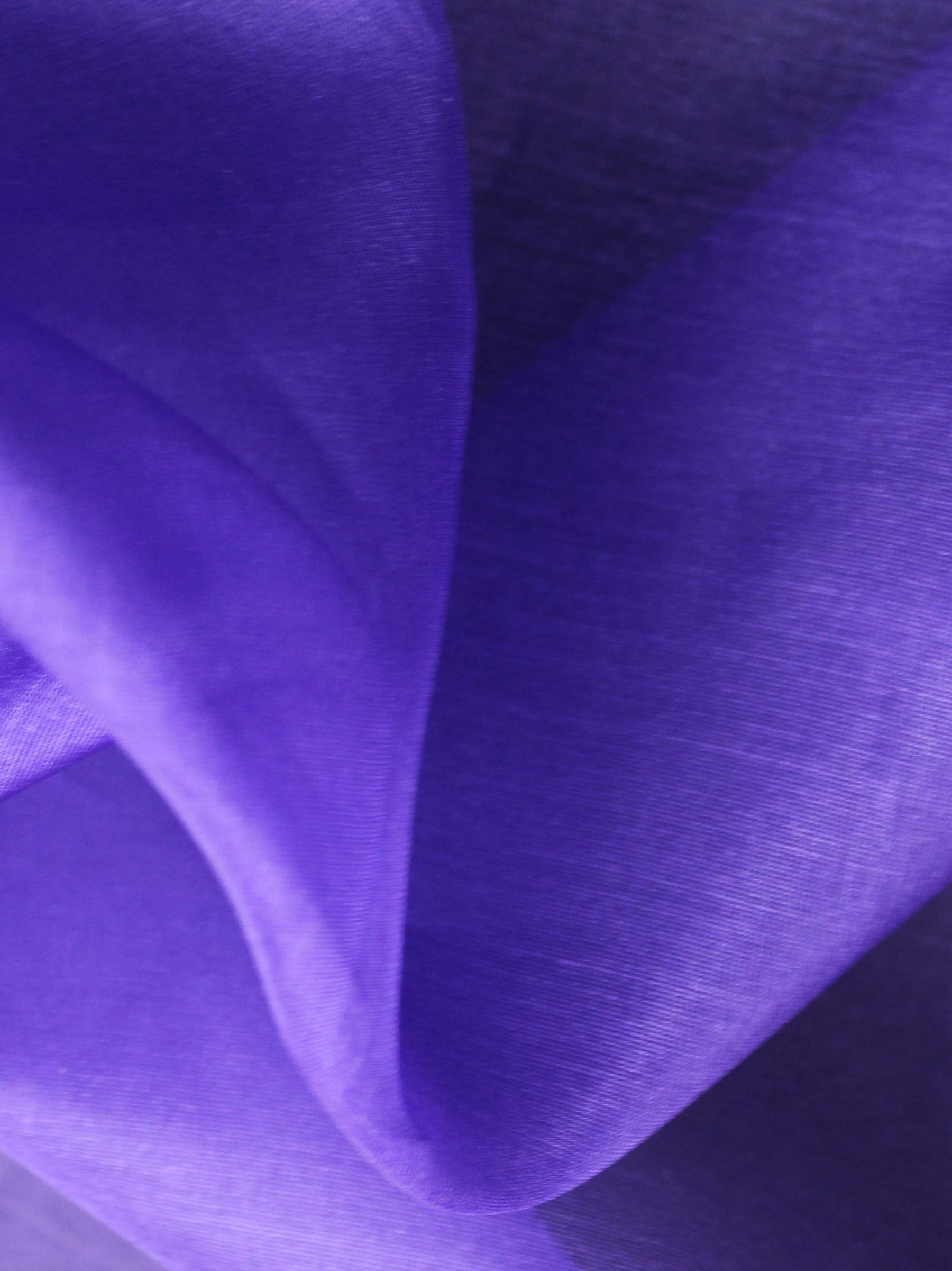 Organza de soie violette - P769