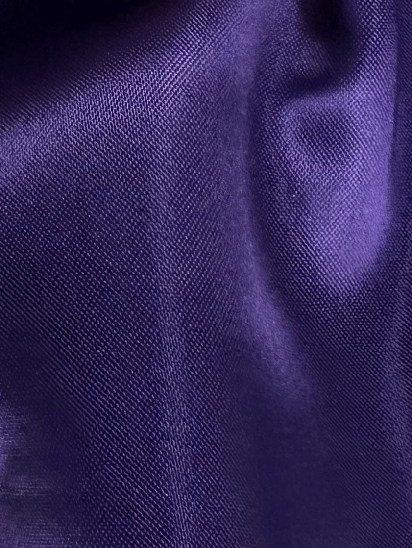 Purple Acetate Lining Fabric - Tuscany