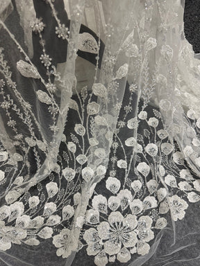 Dentelle de mariée ivoire - Shiloh