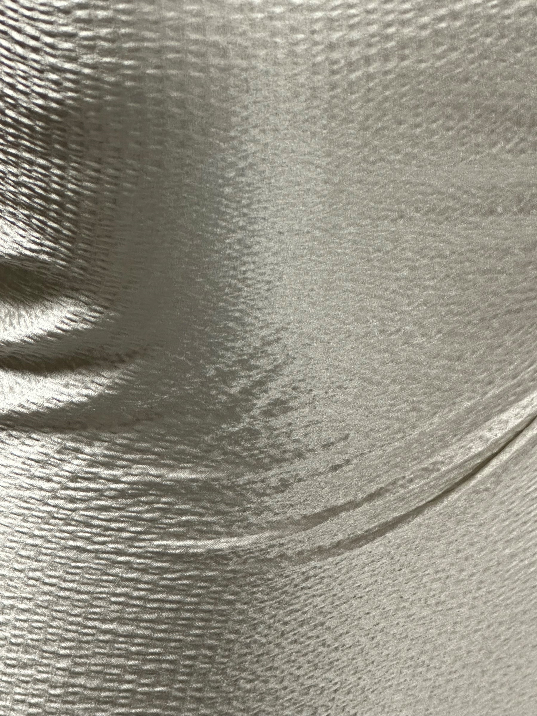 Satin Martelé de Soie Ivoire - St Maxime