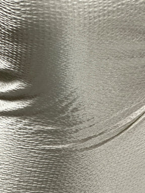 Satin Martelé de Soie Ivoire - St Maxime