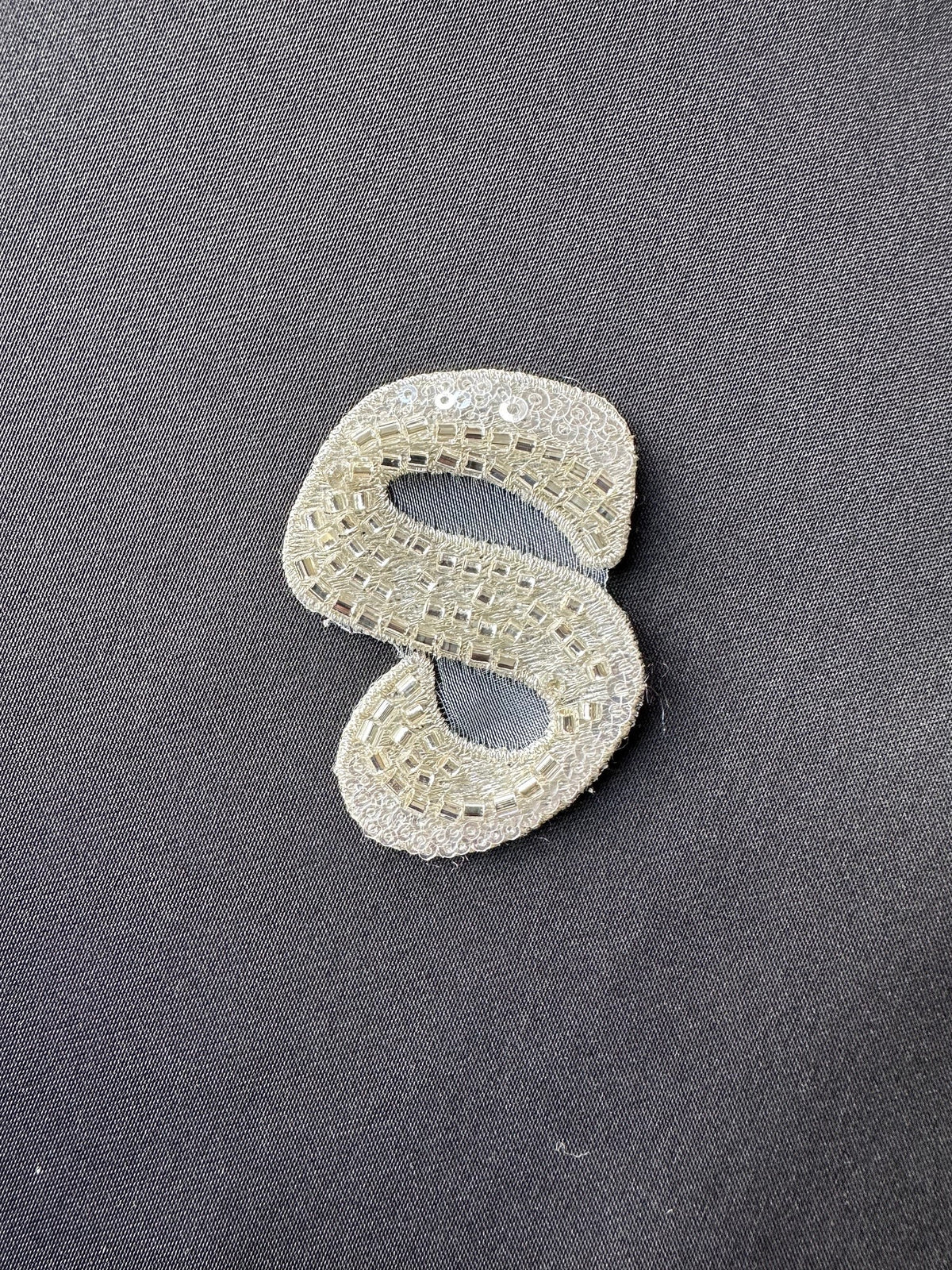 Beaded Letter S