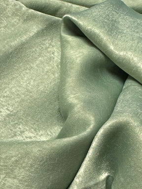 Satin de polyester vert sauge - Usage