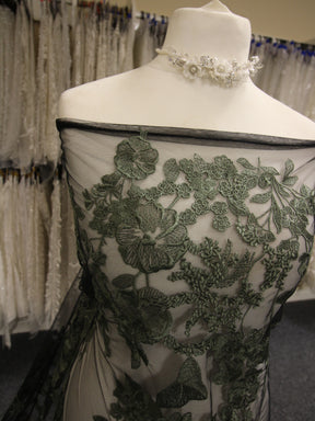 Dentelle Brodée Latte - Garbo
