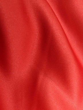Satin Polyester Écarlate - Contessa