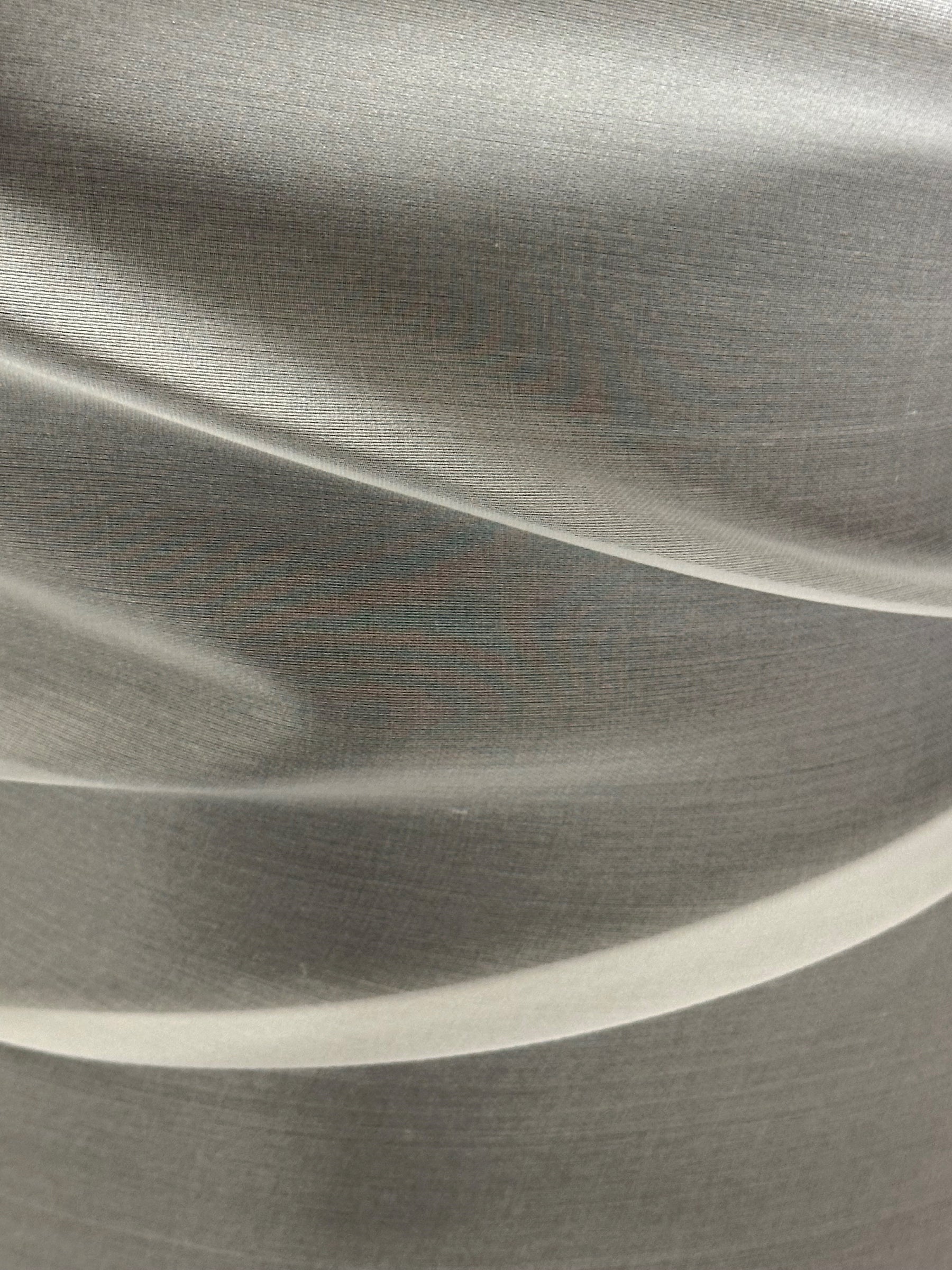Organza de satin de soie blanc - P771