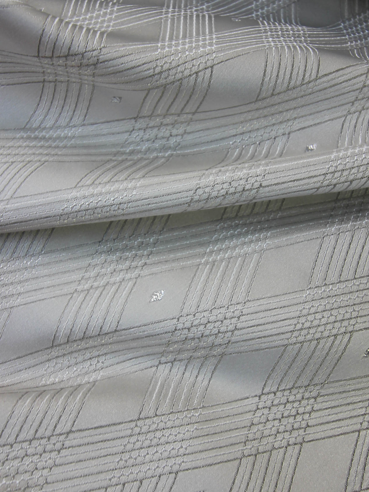 Tissu Gilet Argenté - Athènes