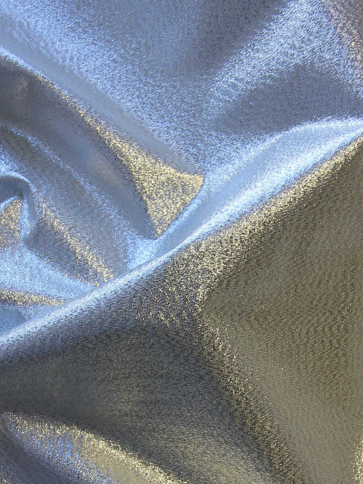 Tissu Lamé Argenté