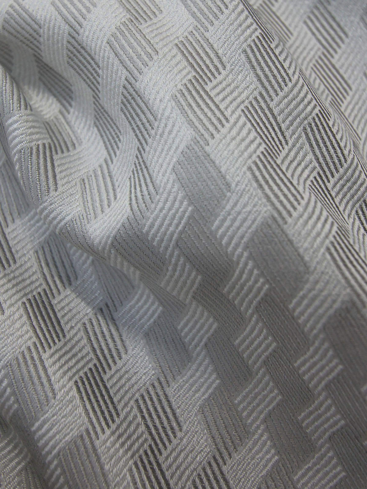 Tissu pour gilet argenté - Sorrento