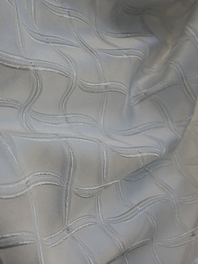 Tissu pour gilet argenté - Copenhague