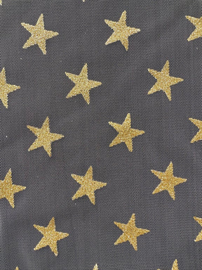 Tulle Étoile d'Or - Paillettes