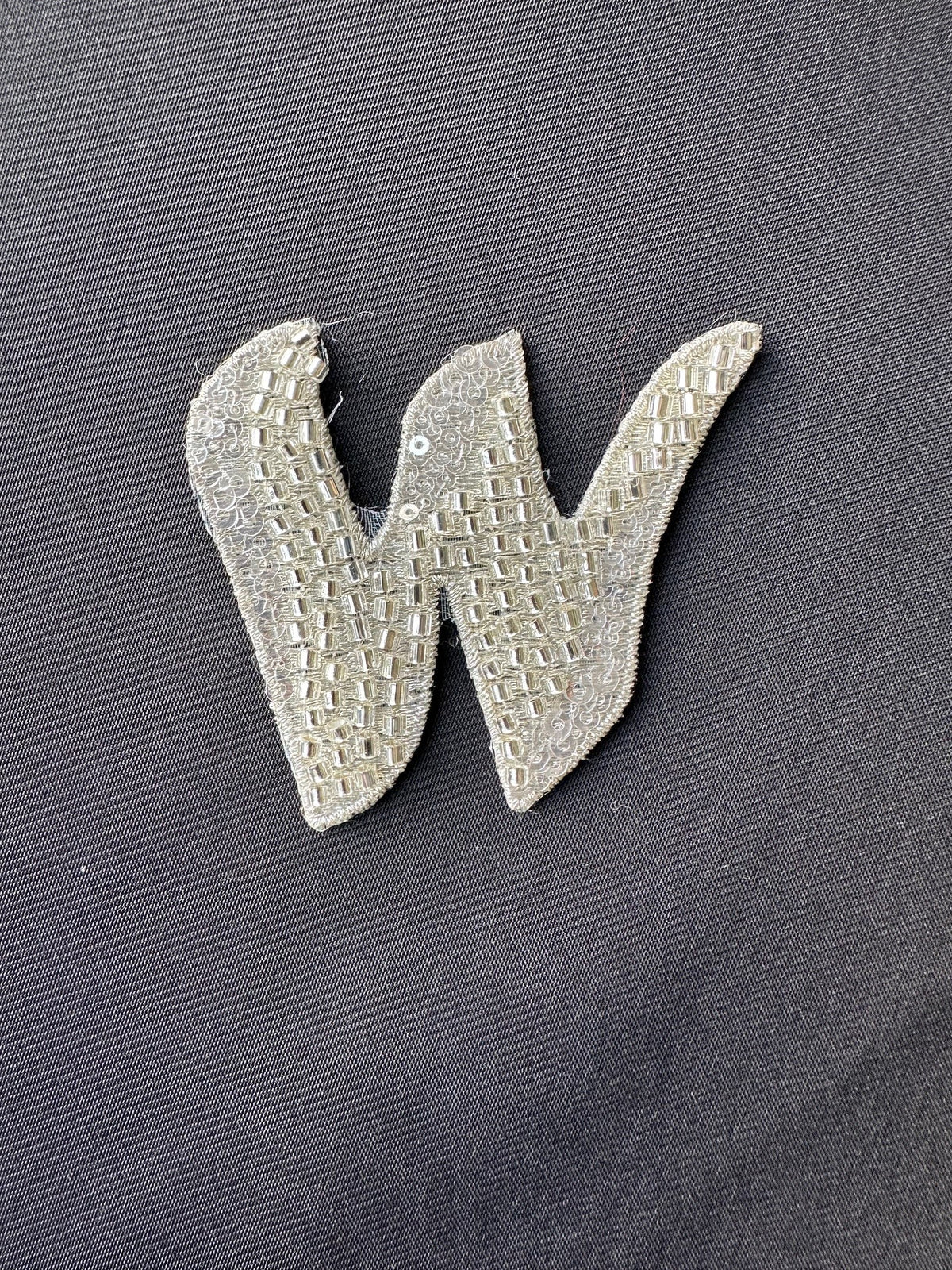 Beaded Letter W