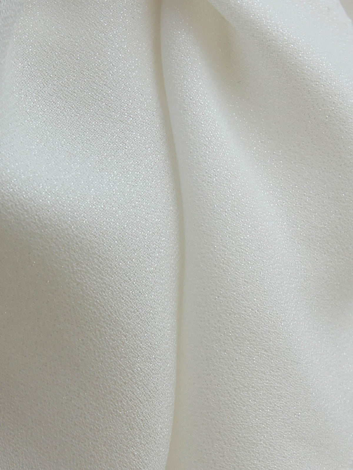 Crêpe Polyester Blanc - Palace