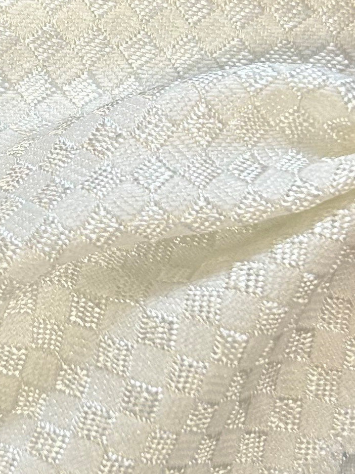 Tissu pour gilet blanc - Oslo