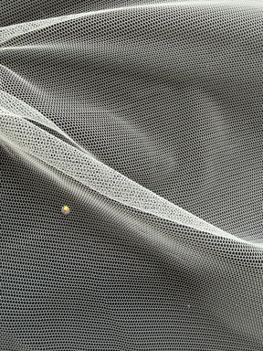 Tulle blanc orné de strass - Crystal Victoria