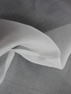 Organza de soie blanche - P769
