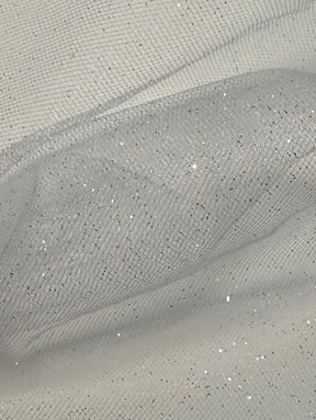 Tulle pailleté ivoire - Scalaway (CF Stardust)