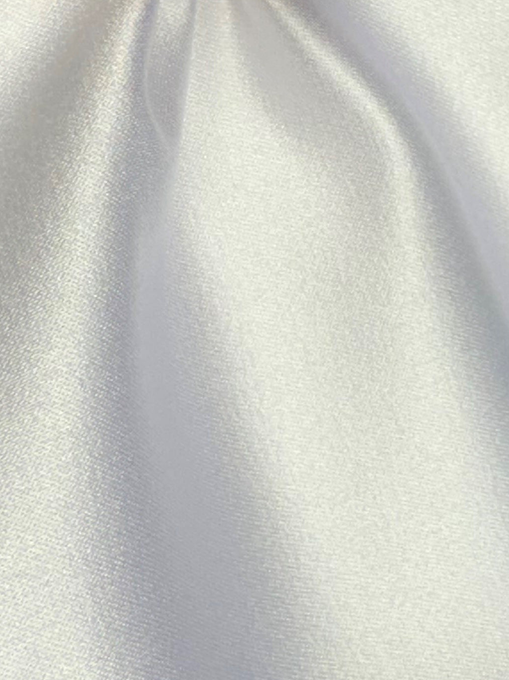 Satin de polyester blanc - Canada