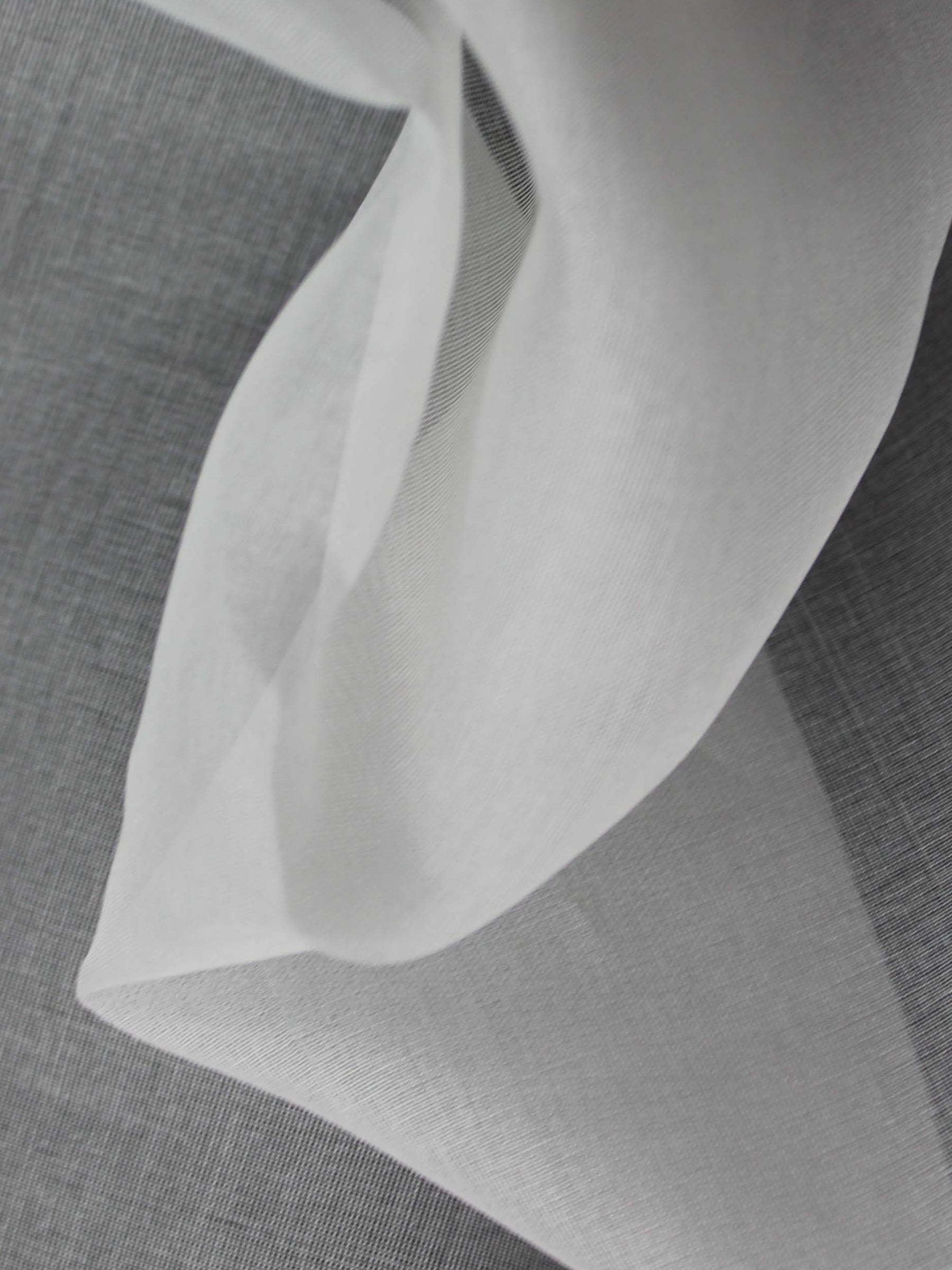 Organza de soie blanche - P769