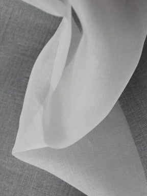 Organza de soie blanche - P769