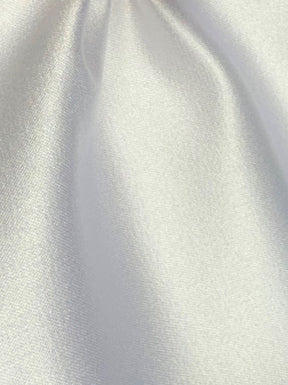 Satin de polyester blanc - Canada