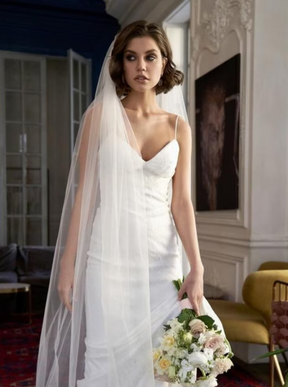 Tulle Eco Voile Blanc Soie - Winsome