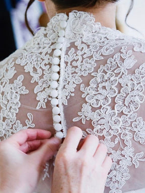 Dentelle Cordonnée Blanche - Belinda