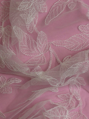 Dentelle Brodée Ivoire - Alhambra