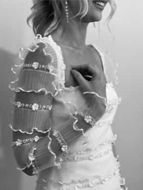 Dentelle 3D Ivoire - Araceli