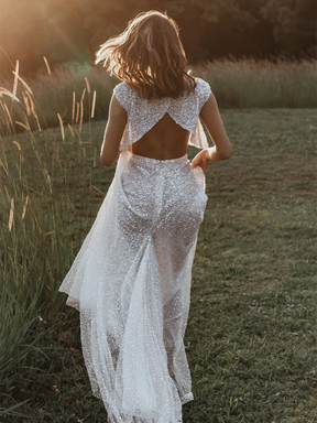 Tulle Ivoire Embelli - Arlette
