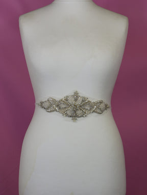 Applique en cristal brodée – Astrantia