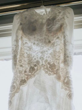 Dentelle Perlée Ivoire - Salvadora