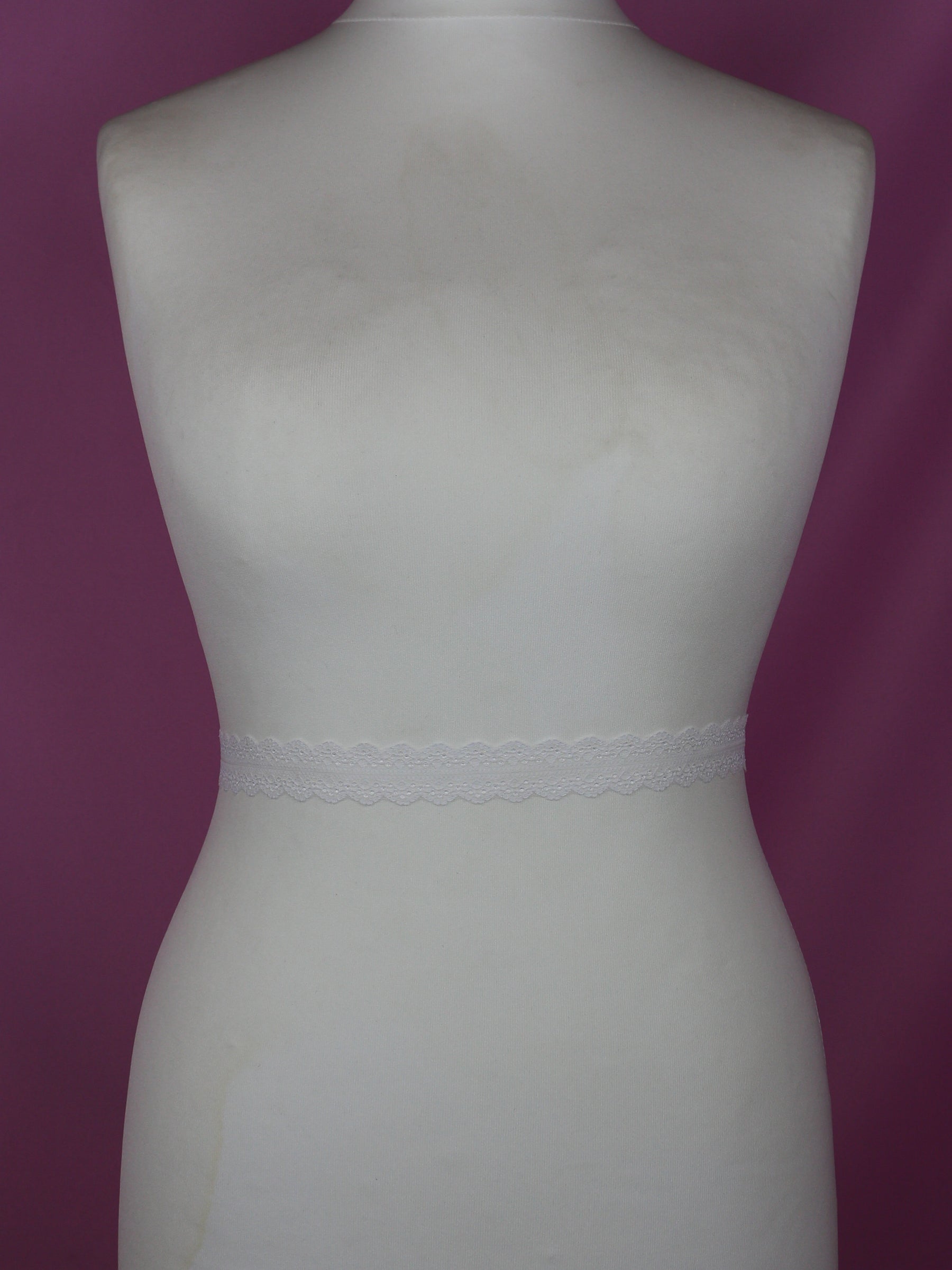 Galon de Dentelle Blanc - Beech