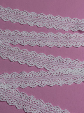 Galon de Dentelle Blanc - Beech