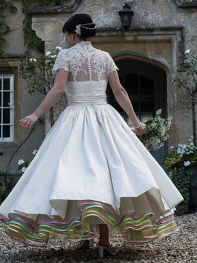 Dentelle Cordonnée Blanche - Belinda