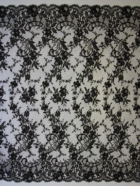 Dentelle Chantilly Noire - Sabrina