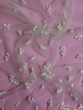 Dentelle Perlée Ivoire - Clarimonde