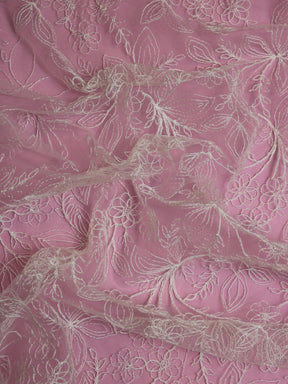 Dentelle brodée ivoire - Connie